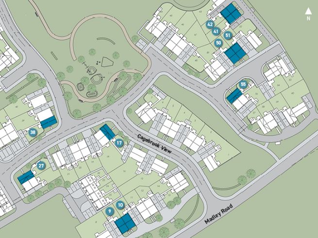 Site plan - artist's impression subject to change